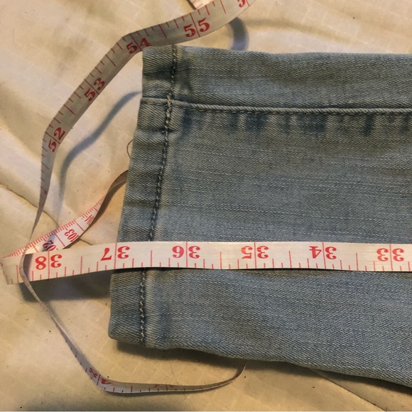 3/20$ WAX Jeans - Blue Distressed Skinny Jeans - Picture 6 of 7